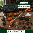 Aparador de Césped Eléctrico Inalámbrico BiVolt 900W Desmontable + REGALO: 2 Baterías + Bolsa Multiuso